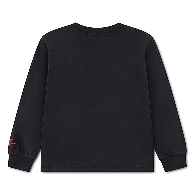 Toddler Boys Nike Boxy Graphic Long Sleeve T-shirt