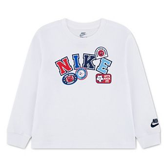 Toddler Boys Nike Varsity Arch Icon Long Sleeve Graphic T-shirt