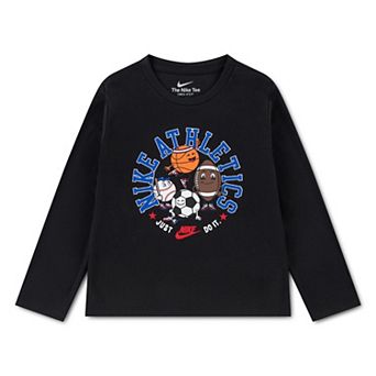 Toddler Boys Nike Dri-FIT Long Sleeve Graphic T-shirt