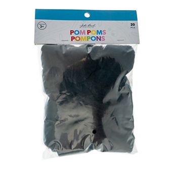 John Bead 2 in Large Fluffy Pom Poms, 20 ct
