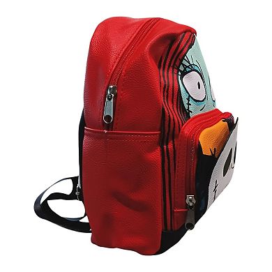 Nightmare Before Christmas Jack and Sally Mini Leather Backpack