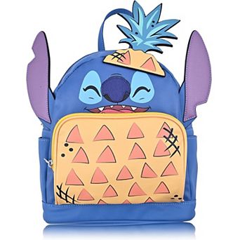 Disney Stitch 3D 10 in Mini Deluxe Backpack with 1 Front pocket