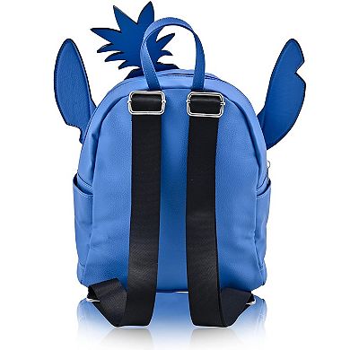 Disney Stitch 3D 10 Inches Mini Deluxe Backpack with 1 Front pocket
