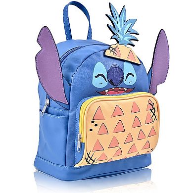 Disney Stitch 3D 10 Inches Mini Deluxe Backpack with 1 Front pocket
