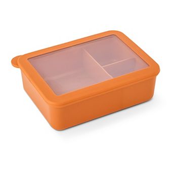Orange 3-Section Food Storage