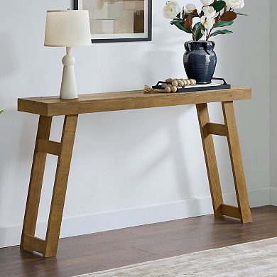 Alaterre Furniture Lawas Wood Console Table