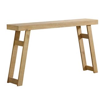 Alaterre Furniture Lawas Wood Console Table