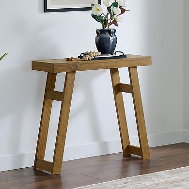 Alaterre Furniture Lawas Wood Console Table