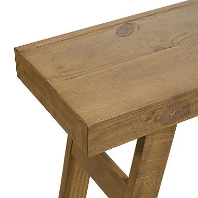 Alaterre Furniture Lawas Wood Console Table