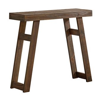 Alaterre Furniture Lawas Wood Console Table