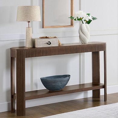 Alaterre Furniture 56-Inch Wood Console Table
