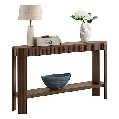 Alaterre Furniture 56-Inch Wood Console Table