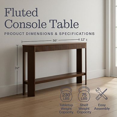 Alaterre Furniture 56-Inch Wood Console Table