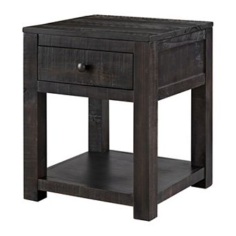Alaterre Furniture 20-Inch End Table with Storage Drawer