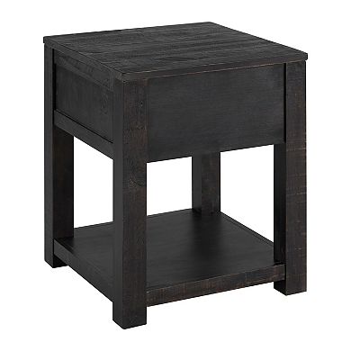 Alaterre Furniture 20-Inch End Table with Storage Drawer