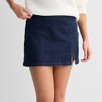 Juniors' SO® A-Line Mini Skort