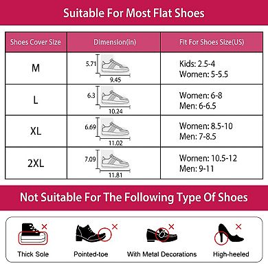 Waterproof Reusable Shoe Covers