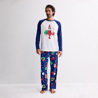 Men's Jammies For Your Families® Elf On The Shelf Pajama Top & Pajama Bottoms Set