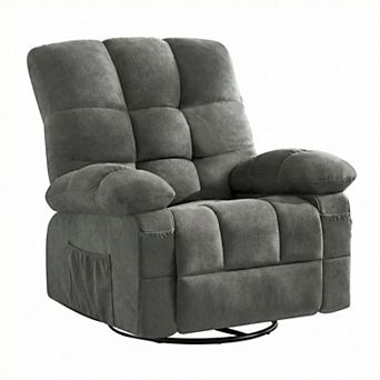 Oversized Rocker Recliner with Massage