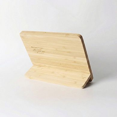 Bamboo Photo Frame with Wireless Charging Pad Compatible with Qi Enabled Devices