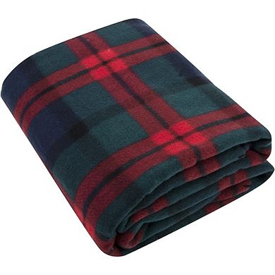 Plaid Fleece Throw Blanket 50 x 60