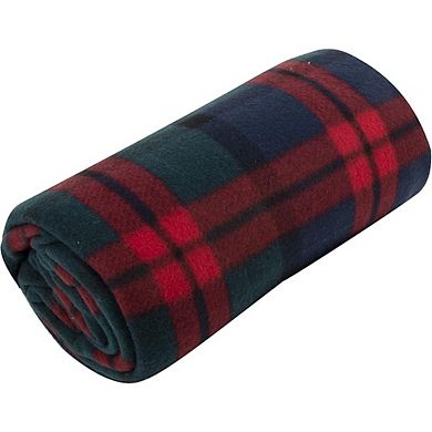 Plaid Fleece Throw Blanket 50 x 60