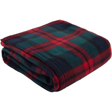 Plaid Fleece Throw Blanket 50 x 60