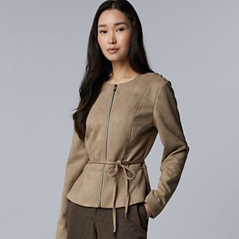 Women's Simply Vera Vera Wang Cinched Waist Jacket
