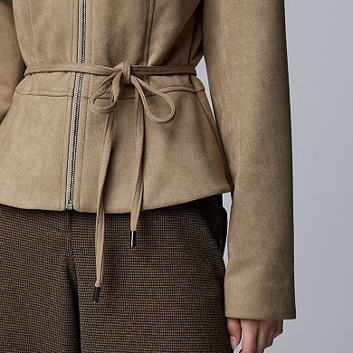 Women's Simply Vera Vera Wang Cinched Waist Jacket