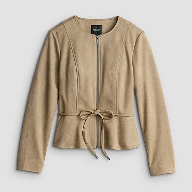 Women's Simply Vera Vera Wang Cinched Waist Jacket