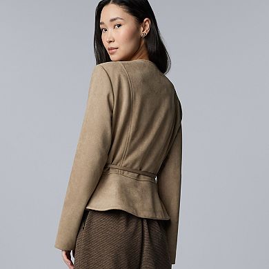 Women's Simply Vera Vera Wang Cinched Waist Jacket