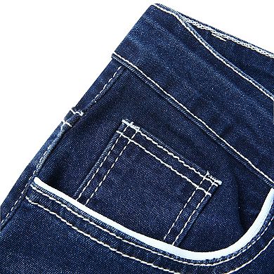 Men's Stretch Denim Jeans Classic Jeans, Street Style Regular Jeans Relaxed Fit Pants Comfy