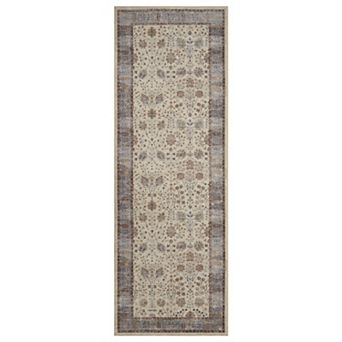 Moroccan Bohemian Rug, Non-Slip Wear-Resistant Easy-Clean Cotton Blend Rug