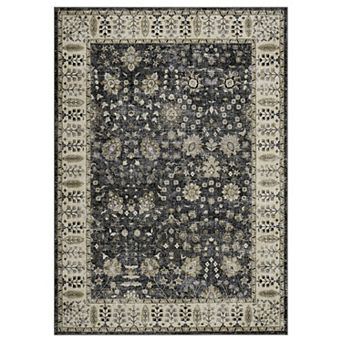 Moroccan Bohemian Rug, Non-Slip Wear-Resistant Easy-Clean Cotton Blend Rug