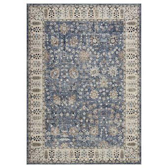 Moroccan Bohemian Rug, Non-Slip Wear-Resistant Easy-Clean Cotton Blend Rug