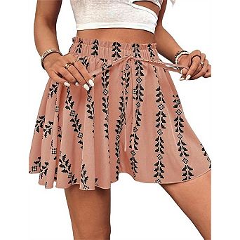 Women's Wide Leg Lantern Casual Shorts
