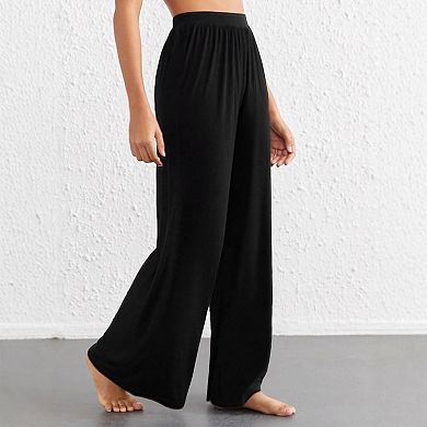 Women's High Waisted Wide Leg Pants Casual Loose Lounge Pants