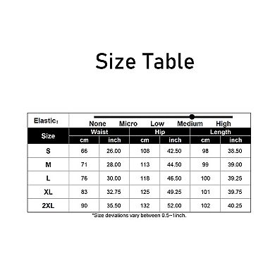 Women's Casual Loose Pants Drawstring Elastic Waist 9-Length Trousers with Side Pockets