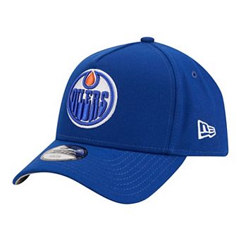 Youth New Era Royal Edmonton Oilers 9FORTY A-Frame Adjustable Hat