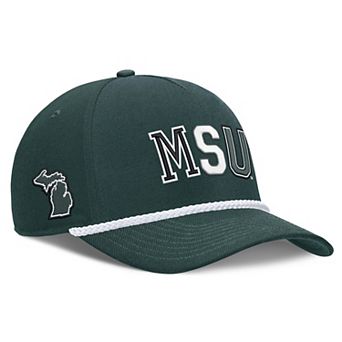 Unisex Nike Green Michigan State Spartans 2026 Basketball Refresh 5-Panel Rope Rise Hat