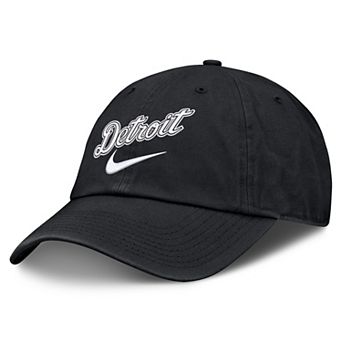 Men's Nike Black Detroit Tigers Primetime Club Adjustable Hat