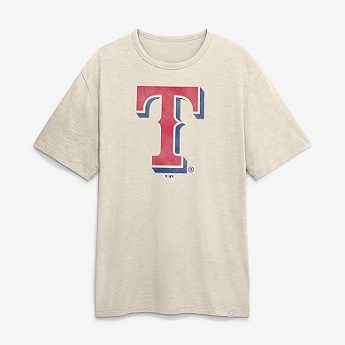 Men's Fanatics Tan Texas Rangers Stadium Slub T-Shirt