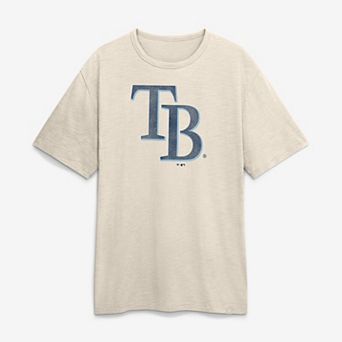Men's Fanatics Tan Tampa Bay Rays Stadium Slub T-Shirt