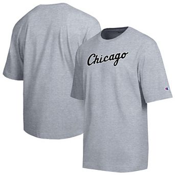 Men's Champion Gray Chicago White Sox All Star Chenille Wordmark T-Shirt