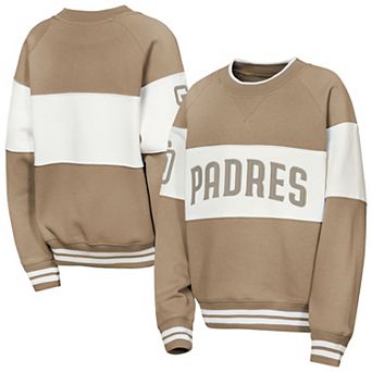 Youth Outerstuff Brown San Diego Padres Ultimate Pastels On Base Sweatshirt