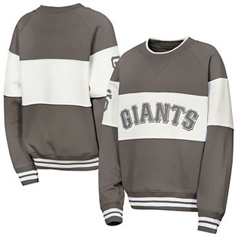 Youth Outerstuff Gray San Francisco Giants Ultimate Pastels On Base Sweatshirt