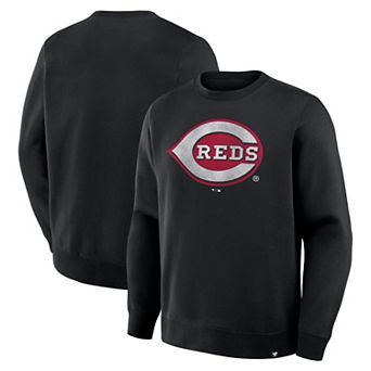 Men's Fanatics Black Cincinnati Reds Legacy Sweatshirt