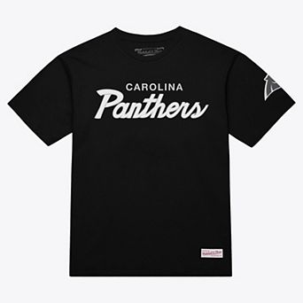 Men's Mitchell & Ness Black Carolina Panthers Head Coach Classic T-Shirt