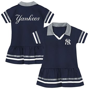 Preschool Outerstuff Navy New York Yankees Big League Hit Dress