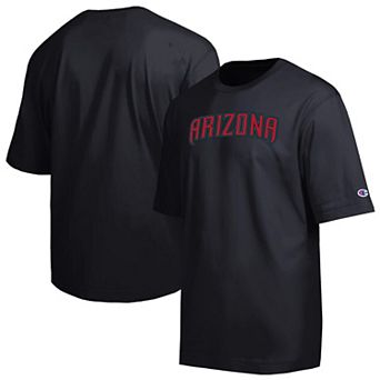 Men's Champion Black Arizona Diamondbacks All Star Chenille Wordmark T-Shirt